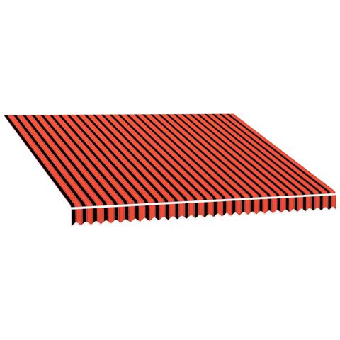 Tenda da Sole in Tela Arancione e Marrone 400x300 cm - Foto 1