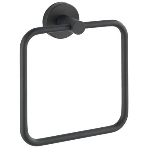 Bosio Bordo Asciugamano, Porta Asciugamani Nero, - Foto 1