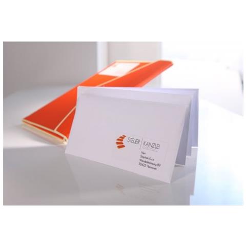 3672 etichetta autoadesiva Rettangolo Permanente Bianco - Foto 2