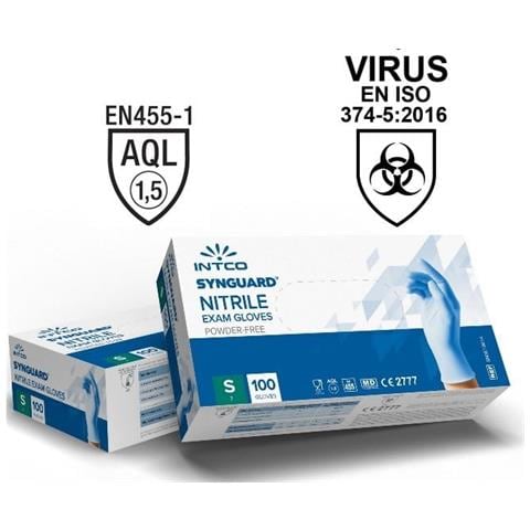 Guanti In Nitrile Uso Medico Senza Polvere - 1conf. Da 100pz - Taglia M - Foto 1