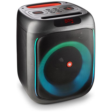 Altoparlante Portatile Wild Swag con Bluetoothi MicroSD Potenza 80 W Colore Nero - Foto 1