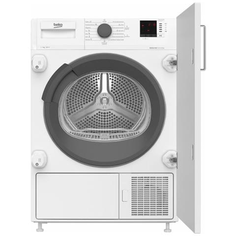 BEKO DIHS 7414 GA0 Asciugatrice Da Incasso Caricamento Frontale 7 kg A++ Bianco BEKO DIHS 7414 GA0 Asciugatrice Da Incasso Caricamento Frontale 7 kg A++ Bianco