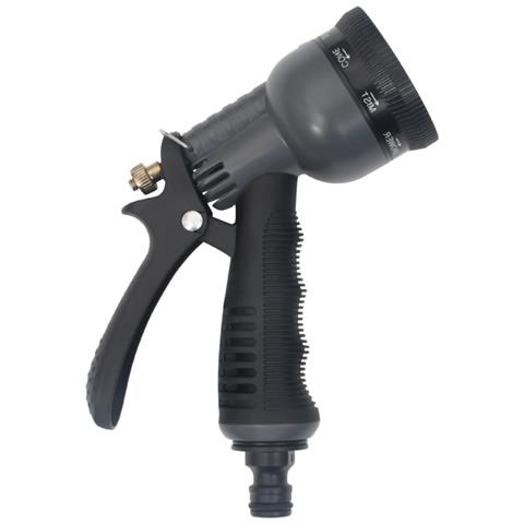 Tubo Da Giardino Con Ugello Spray Argento 0,6"" 30 M In Acciaio - Foto 8