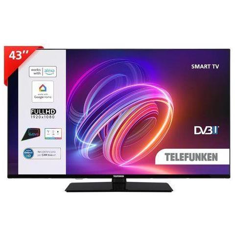 Smart TV 43" Full HD TE43750B45I2KZ, TV LED 43 Pollici, Compatibile con Alexa e Google Assistant, DVB-I, Digitale DVB-T2, Dolby Vision HDR10, Dolby Audio - Foto 1