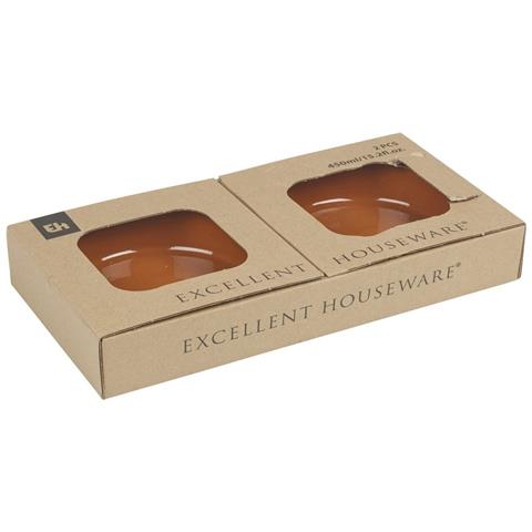 Set Da Aperitivo Pentola Ø 15,5 X 3,8 Cm Terracotta 450 Ml Argilla Cotta (2 Unità) - Foto 2
