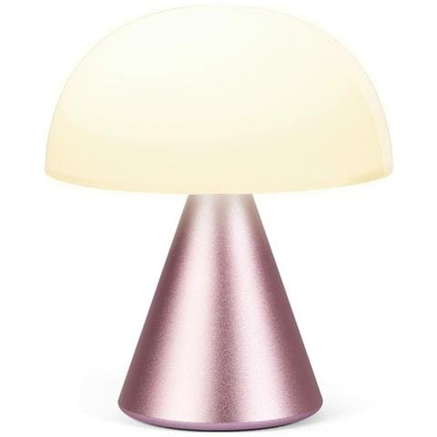 Lampada Da Tavolo Mina M Batteria Ricaricabile Led Rgb Rosa Chiaro Abs - Foto 4