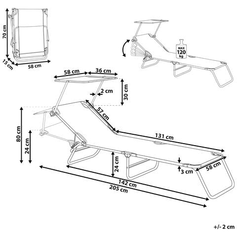 Lettino Acciaio Verde Lime Foligno - Foto 7