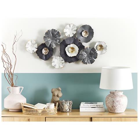 Decorazione Da Parete Metallo Multicolore 90 X 49 Cm Potassium - Foto 1