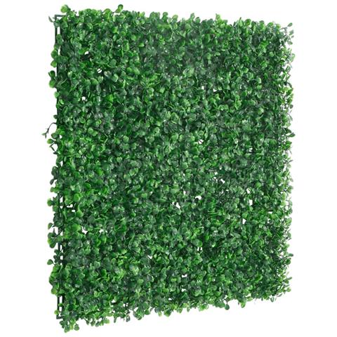 Recinzione Foglie Arbusti Artificiali6 Pz Verde 50x50 Cm - Foto 3