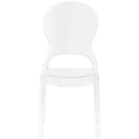 Rey - Sedia Da Interno In Policarbonato Trasparente - Foto 2