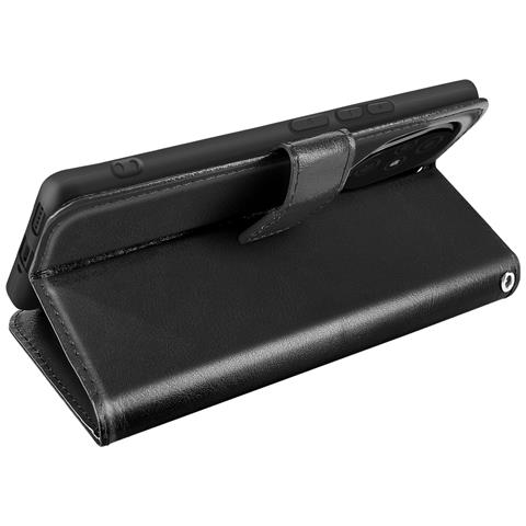 Custodia A Libro Per Honor 200 Pro Protezione Con Cinturino, Nero - Foto 2