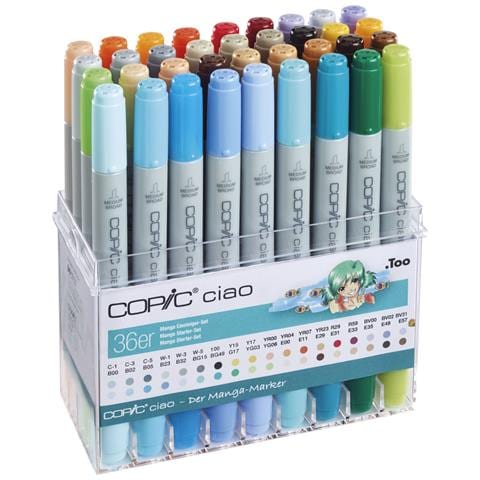 22075715 evidenziatore 36 pz Punta del pennello Aqua, Beige, Nero, Blu, Verde, Grigio, Lavanda, Mauve, Ocra, Arancione, Rosa, Rosso, Giallo - Foto 1