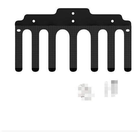 Supporto Per Bilanciere Da Parete, Rastrelliera Per Attrezzi Da Palestra Per Il Sollevamento Pesi   Model 4 - Foto 2