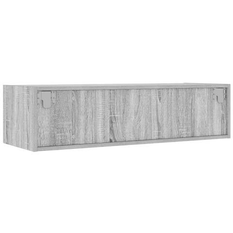 Mobile Porta TV con Luci LED Grigio Sonoma 100X35,5x25 cm - Foto 10