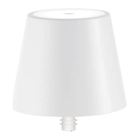 Lampada A Led Poldina Stopper Di Zafferano Ricaricabile E Portatile Colore Bianco Con Batteria Fino A 12 Ore - Foto 1