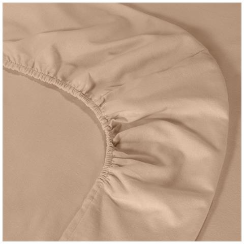 Completo Lenzuola In Flanella Colore Marrone Misura Singolo - Foto 2