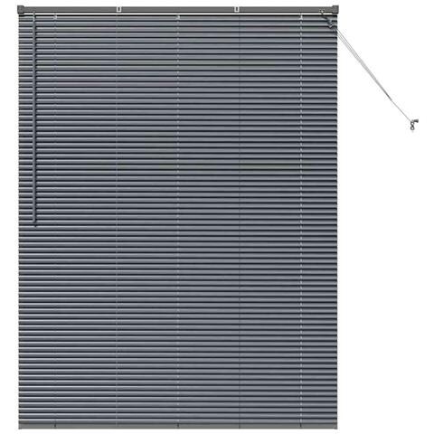 Tenda per Finestra con tende Grigio scuro Alluminio - Foto 1