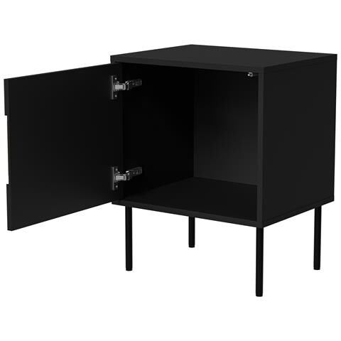 INSERTO 400241 comodino 0 cassetto /cassetti Nero, Quercia - Foto 7