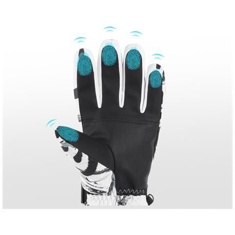 Guanti Da Sci Touchscreen: Guanti Invernali Caldi E Impermeabili Per Sci E Snowboard Xl - Foto 5