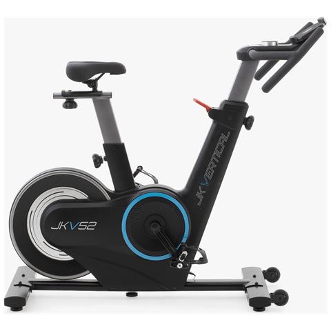 Spin Bike Jkv 52 Vertical Line Indoor Cycle Elettromagnetica Trasmissione A Cinghia + Fascia Bt - Foto 2
