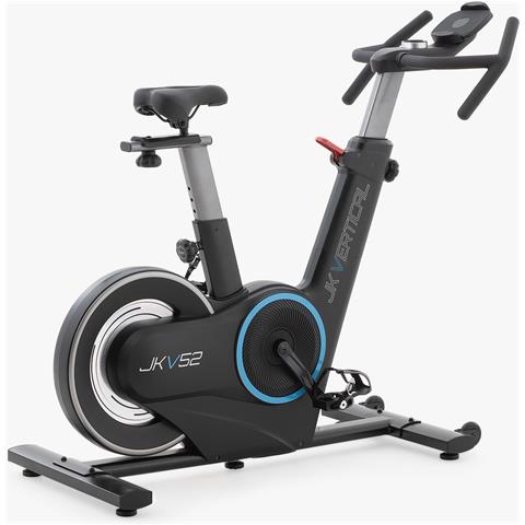 Spin Bike Jkv 52 Vertical Line Indoor Cycle Elettromagnetica Trasmissione A Cinghia + Fascia Bt - Foto 1