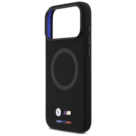 Custodia In Silicone Nera Bmw Per Iphone 17 Pro Max - Foto 1