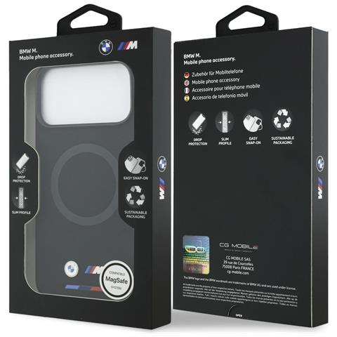 Custodia In Silicone Nera Bmw Per Iphone 17 Pro Max - Foto 7