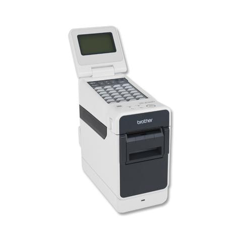 Etichettatrice da Tavolo Modello P-Touch USB Formato 127 mm x 1 m Senza Schermo 152.4 mm / s Nera e Bianca - Foto 4