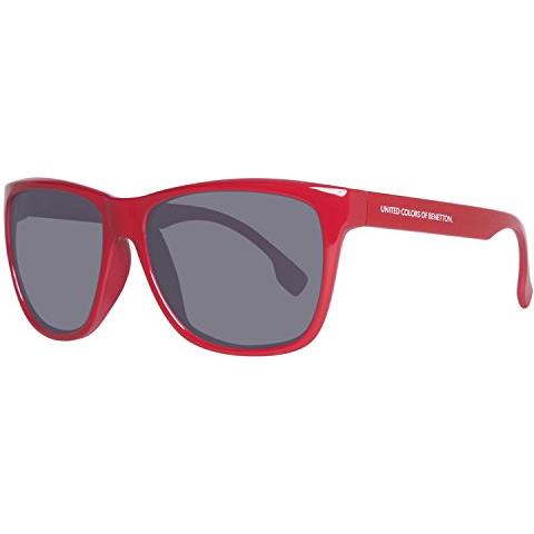 United Colors of BE882S03 Occhiali da Sole, Rosso (Red), 58 Unisex-Adulto - Foto 4