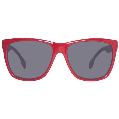 United Colors of BE882S03 Occhiali da Sole, Rosso (Red), 58 Unisex-Adulto - Foto 2