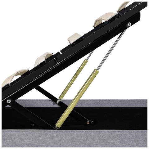 Giroletto Idraulico Contenitore Grigio Chiaro Tessuto 100x200cm - Foto 2