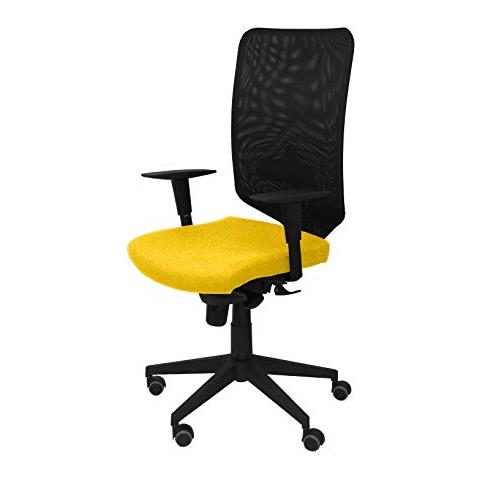 Modello Ossa - sedia Da Ufficio Ergonomica Con Meccanismo Fc-1 e Regolabile In Altezza - schienale In Rete Colore: Nero E Seduta In Tessuto Bali - Foto 1