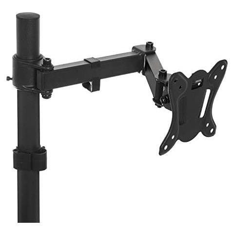 Mc690 Supporto Da Tavolo Per Monitor 13 ""27"" Nero Fino 8kg Vesa 75x75 E 100x100 - Foto 2