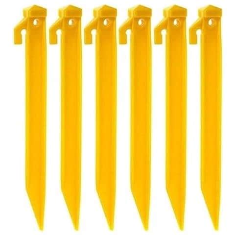 Piolini Per Tende 216 Mm Giallo 6 Pezzi - Foto 1