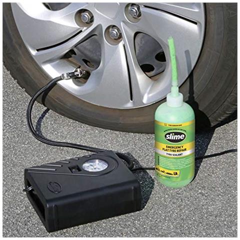 10125 Sigillante Pneumatico Antiforatura, Ricarica Per Kit Di Riparazione Intelligente, Per Auto, Non Tossico, Ecologico, Flacone Da 473 Ml - Foto 2