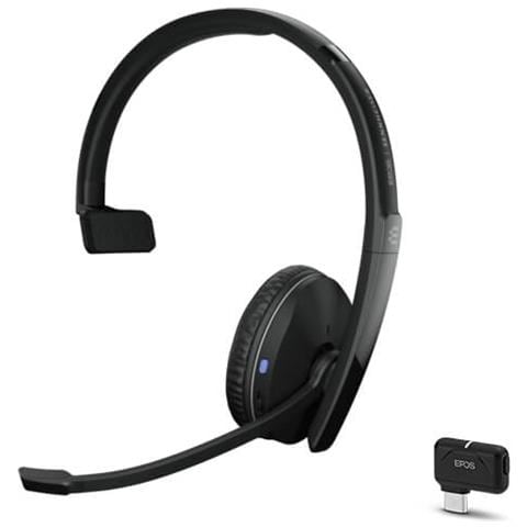 Adapt 231 Cuffia Mono Padiglione Auricolare Bluetooth con Microfono Integrato Colore Nero - Foto 1