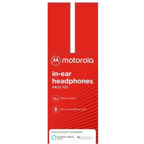 Cuffie In-ear Con Cavo Pace 105, Bianco - Foto 2