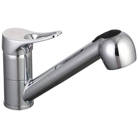 Miscelatore per Lavandino con Getto Estraibile VERONA Cromo - Foto 1