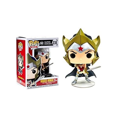 Dc Comics: Pop! Heroes - Wonder Woman 80Th - Wonder Woman (Flashpoint) (Vinyl Figure 238) - Foto 1