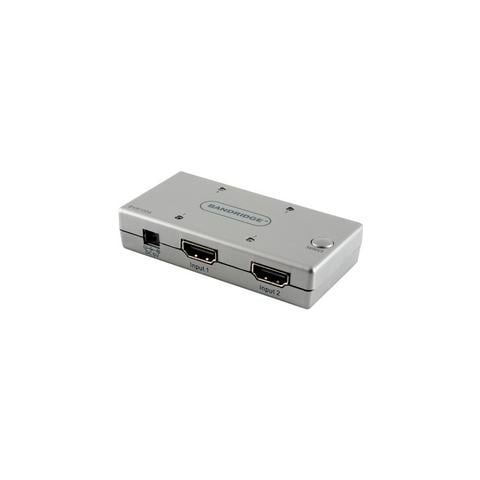 BVB1004, HDMI, 4x HDMI FM In, 1x HDMI FM Out, Argento - Foto 1