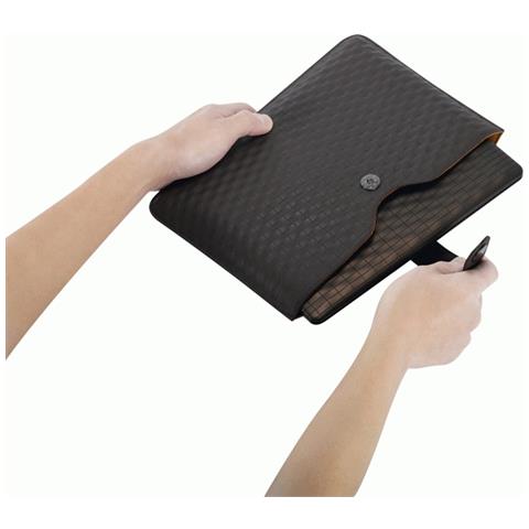 Borsa rigida per il trasporto per Computer portatile 25,4 cm (10") - Asus 90-XB0J00SL00040- Marsupio - Marrone - Pelle PU - Foto 2