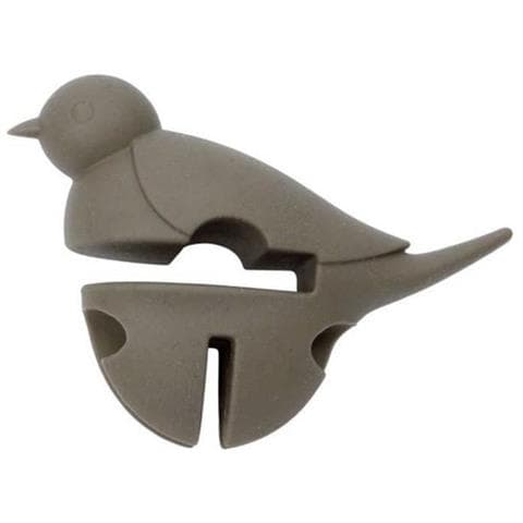 Porta Cucchiaio Uccellino Grigio - - Foto 1