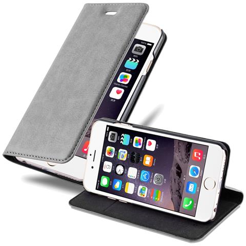 Custodia Compatibile Con Apple Iphone 6 / 6s In Grigio Titanio - Coperchio Protettivo In Design Flip Con Chiusura Magnetica - Foto 1