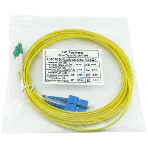 SFP3132BU2MX cavo InfiniBand e in fibra ottica 2 m LC SC Giallo - Foto 8