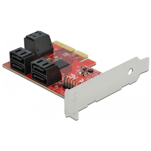 Scheda PCI Express x4 SATA a 6 porte - Fattore di forma a basso profilo - Foto 3