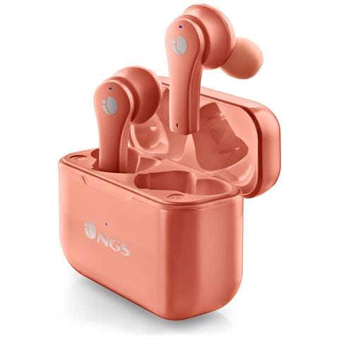 RTICA BLOOM Auricolari Bluetooth True Wireless Intrauricolari 24h Autonomia Corallo - Foto 1