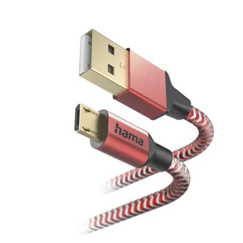 Reflective Usb Kabel 1,5 M Usb 2.0 Usb A Micro-usb B Rot (00201556) - Foto 2
