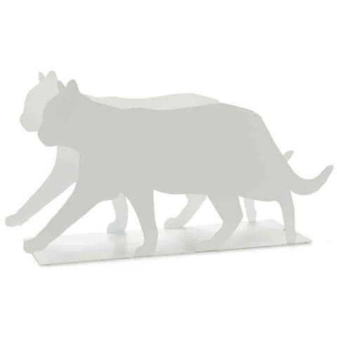 Magazine Rack Feline White - Foto 1