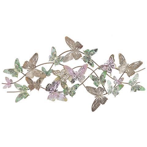 Decorazione Da Parete Metallo Multicolore 100 X 53 Cm Gallium - Foto 5