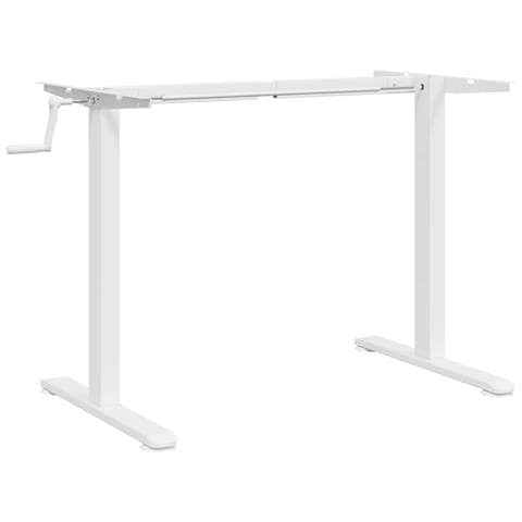 Telaio Scrivania In Piedi Bianco (94-135) x60x (70-114) cm Acciaio - Foto 2